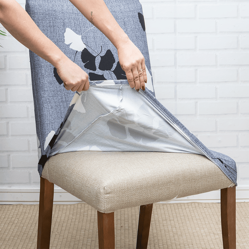 Funda Spandex Premium para Silla – Trébol Azul