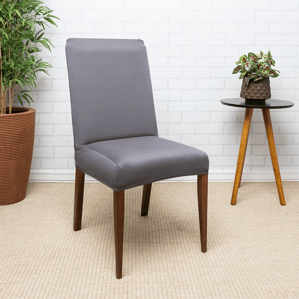 Funda Spandex para Silla – Gris Plomo