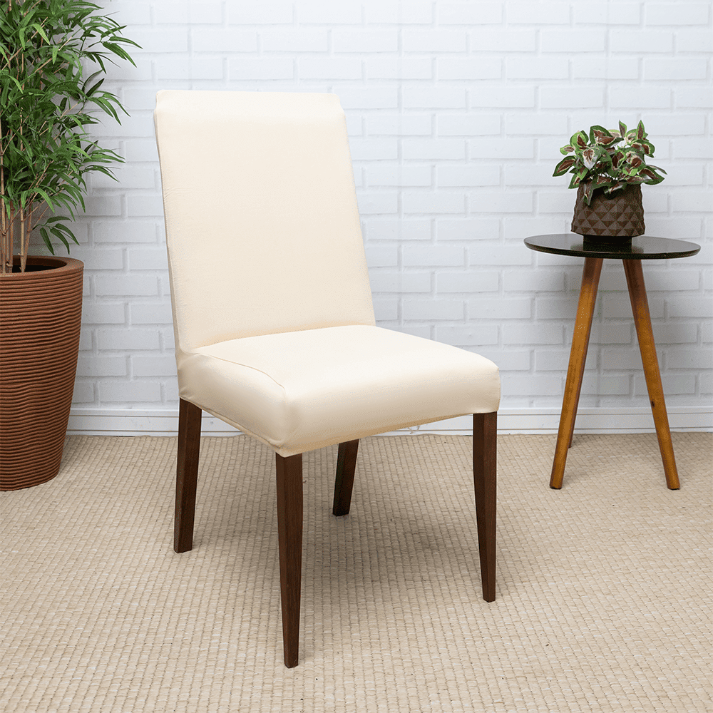 Funda Spandex Premium para Silla – Crema